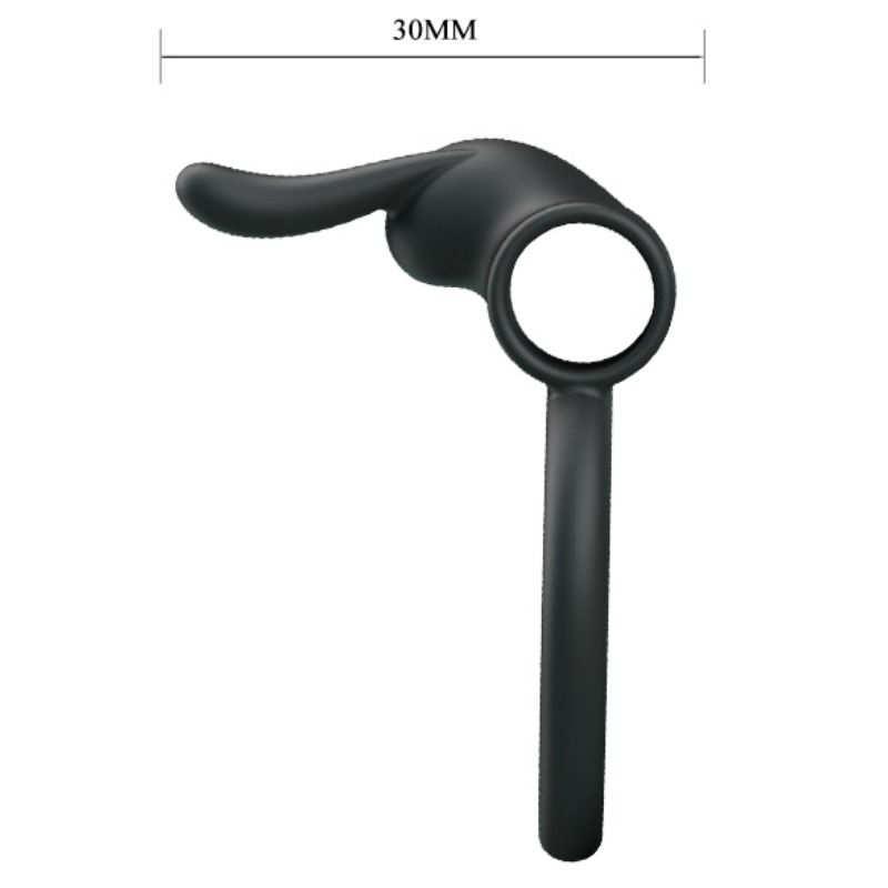 Pretty Love Osmond Doppio Anello Vibrante in Silicone – immagine 4