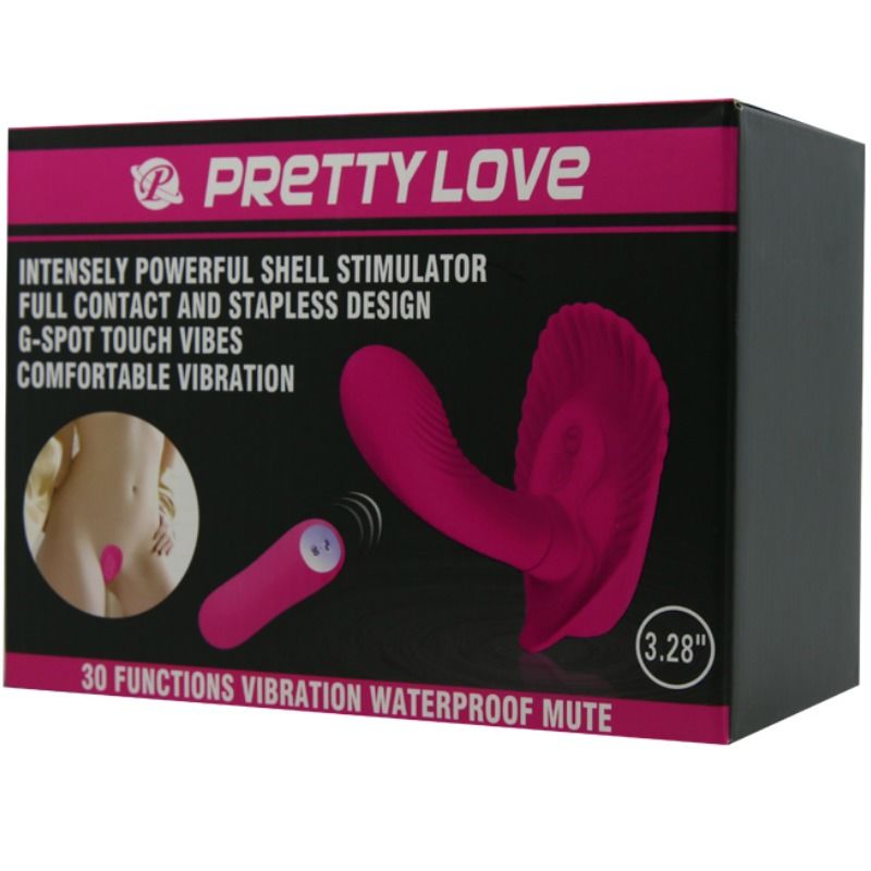 Pretty Love Shell Stimolatore Punto G con Telecomando 30 Modalità – immagine 8