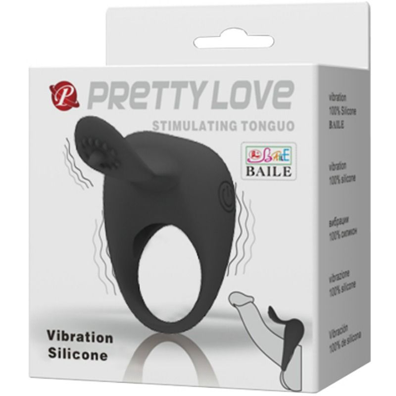 Pretty Love Anello Vibrante con Linguetta Clitoridea – immagine 7