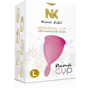 Nina Kikí Coppetta Mestruale Rosa Taglia L in Silicone Medicale – immagine 8
