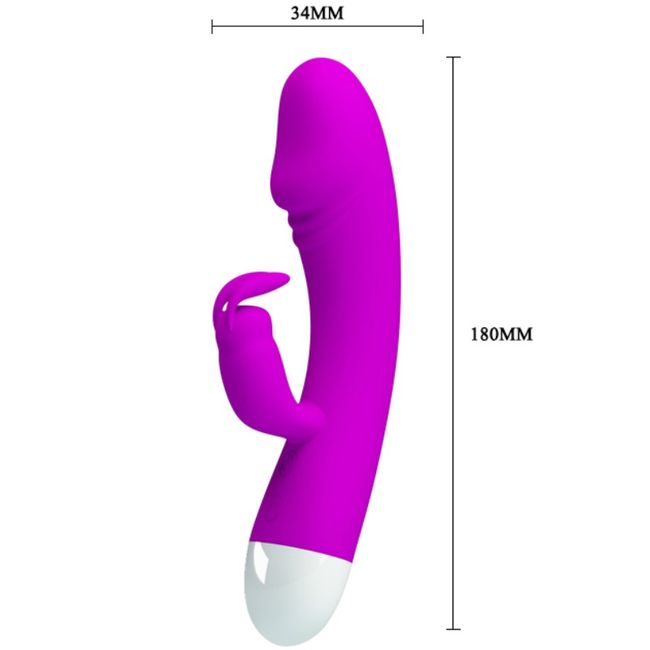 Pretty Love Will Vibratore Rabbit Punto G 30 Modalità Ricaricabile – immagine 6