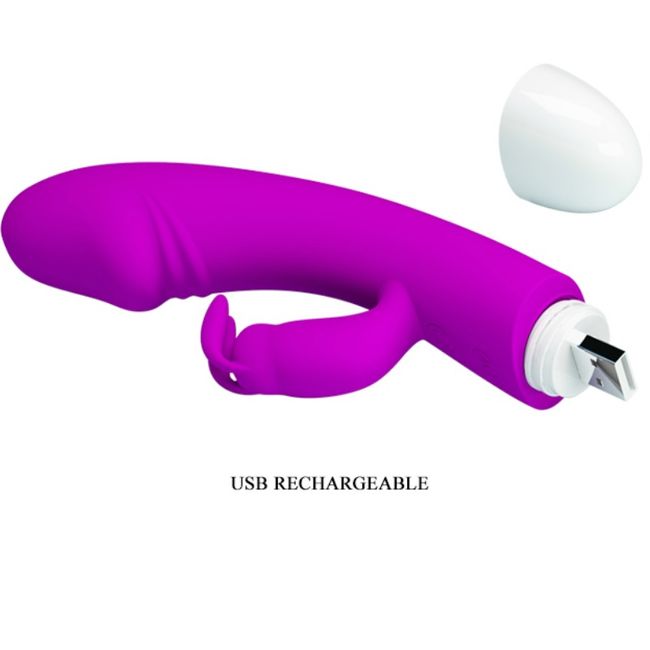 Pretty Love Will Vibratore Rabbit Punto G 30 Modalità Ricaricabile – immagine 7