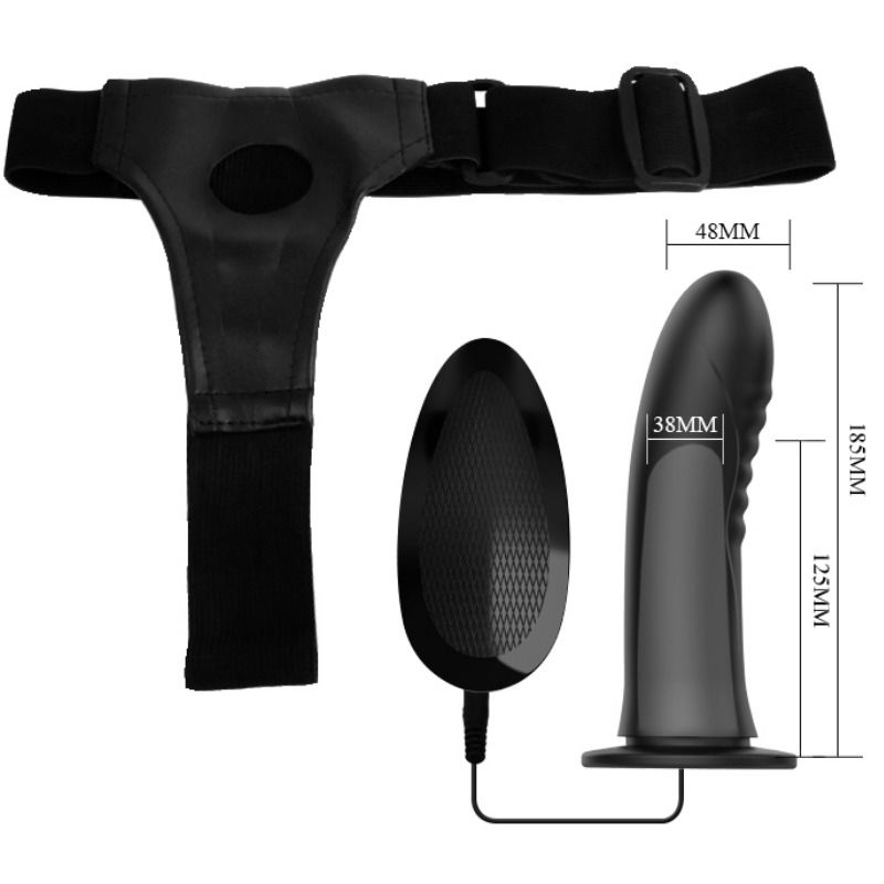 Pretty Love Myron Strap-On Vibrante con Dildo Cavo – immagine 8
