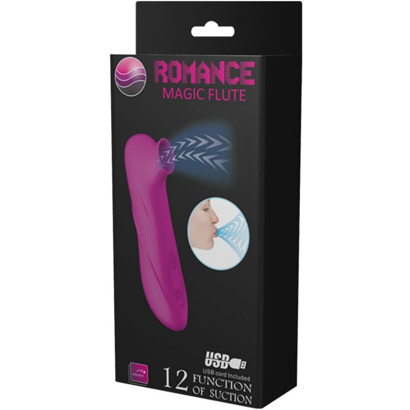 Romance Magic Flute Stimolatore Clitoride a Suzione e Vibrazione – immagine 2