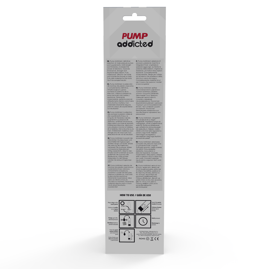 Pump Addicted RX3 Pompa per l'Erezione Nero – immagine 9