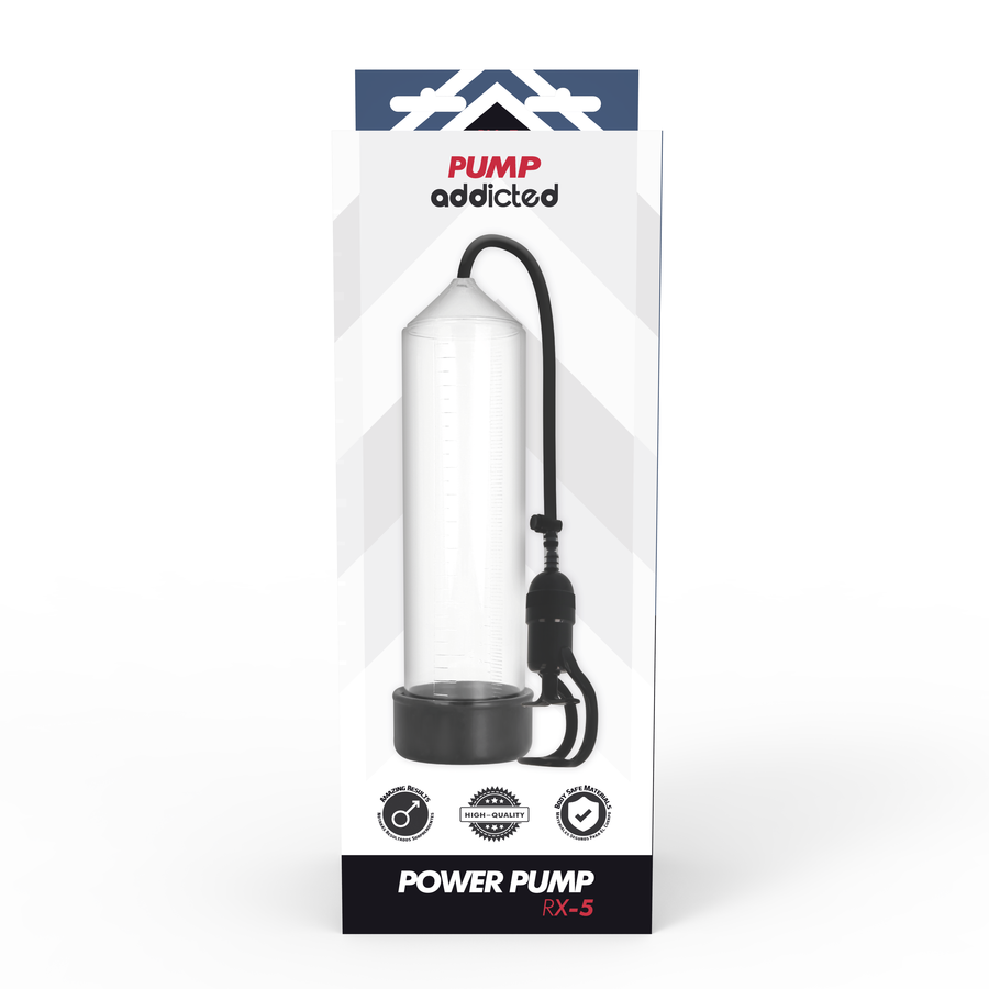 Pump Addicted RX5 Pompa per l'Erezione Trasparente – immagine 5