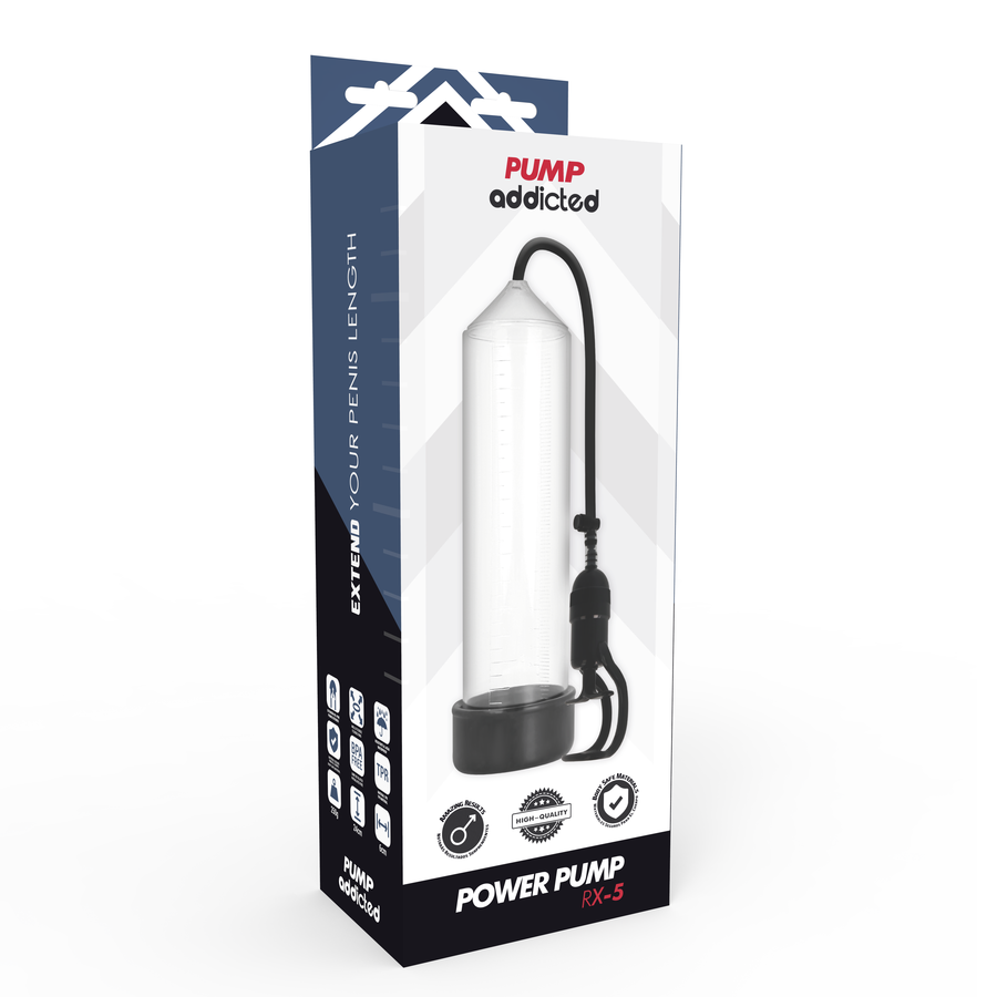 Pump Addicted RX5 Pompa per l'Erezione Trasparente – immagine 6