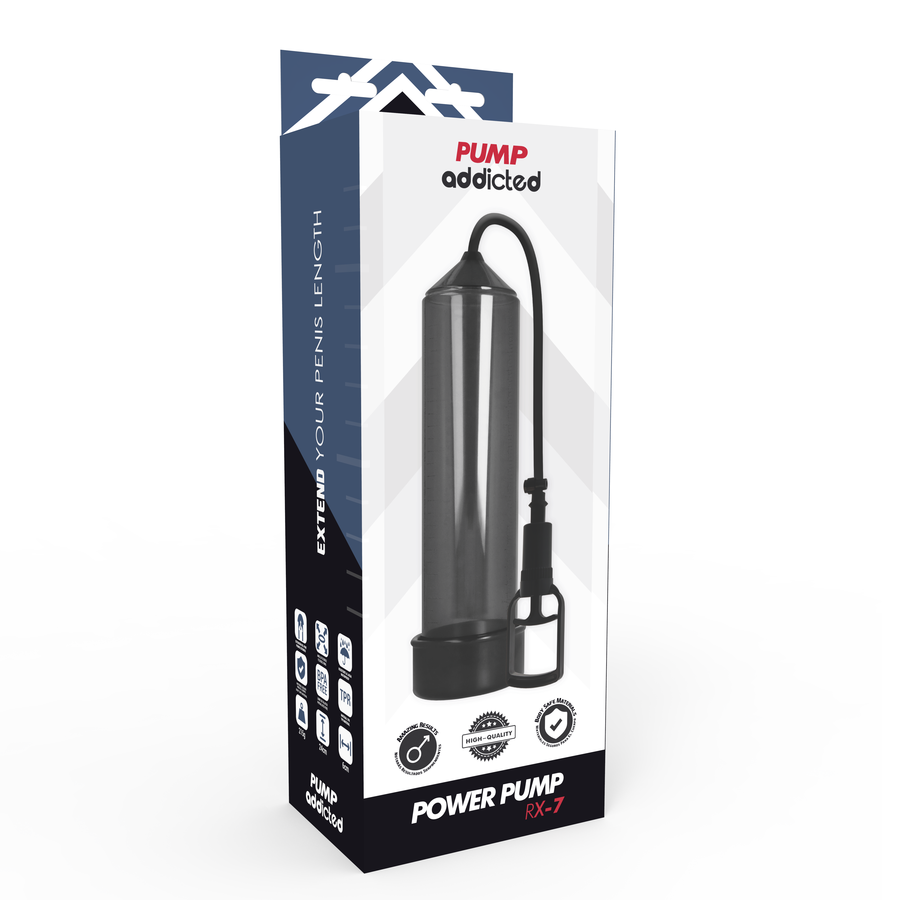 Pump Addicted RX7 Pompa per l'Erezione Nero – immagine 5