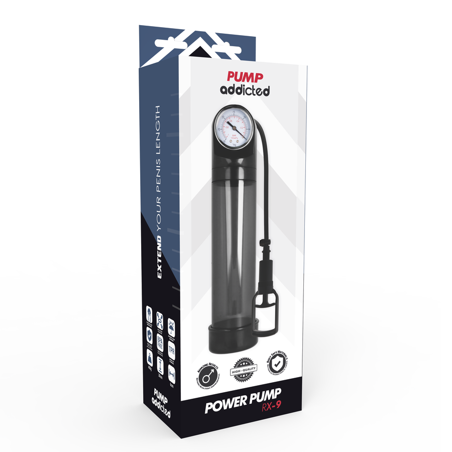 Pump Addicted RX9 Pompa per l'Erezione Nero – immagine 6