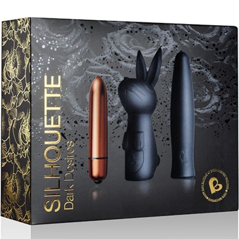 Rocks-Off Dark Desire Silhouette Kit Coniglietto e Proiettile – immagine 8