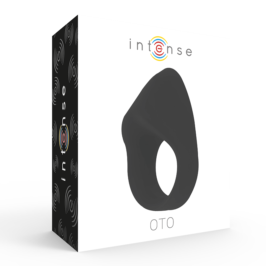 Intense Oto Anello Vibrante Ricaricabile 20 Velocità Nero – immagine 5