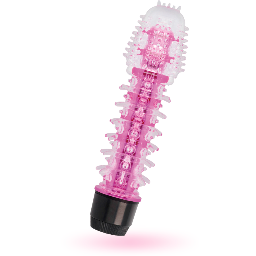 Glossy Axel Vibratore Jelly Rosa – immagine 3
