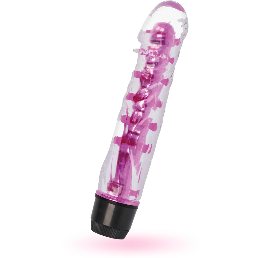 Glossy Lenny Vibratore Jelly Rosa – immagine 2