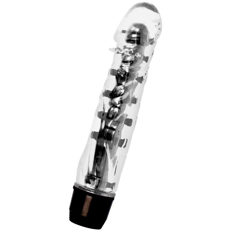 Glossy Lenny Vibratore Jelly Nero – immagine 2