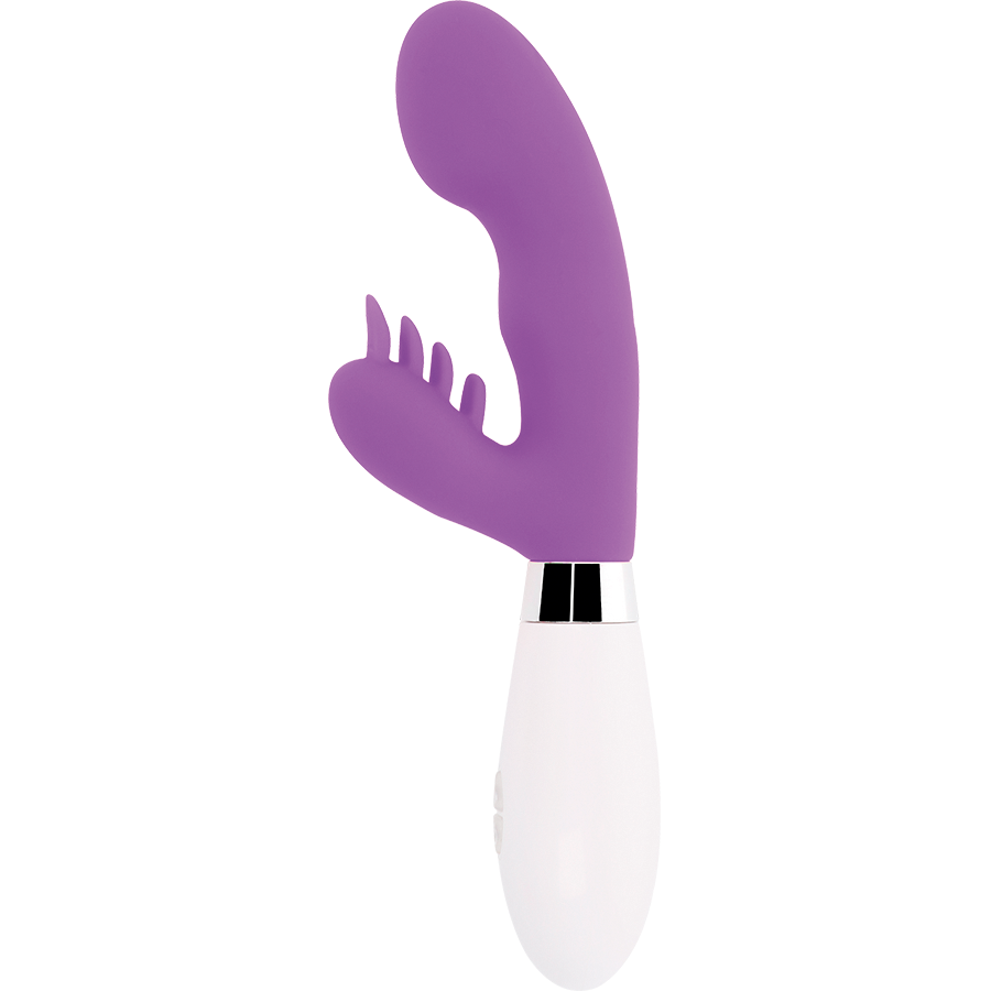 Glossy Elvis Mini Vibratore Rabbit Viola – immagine 3