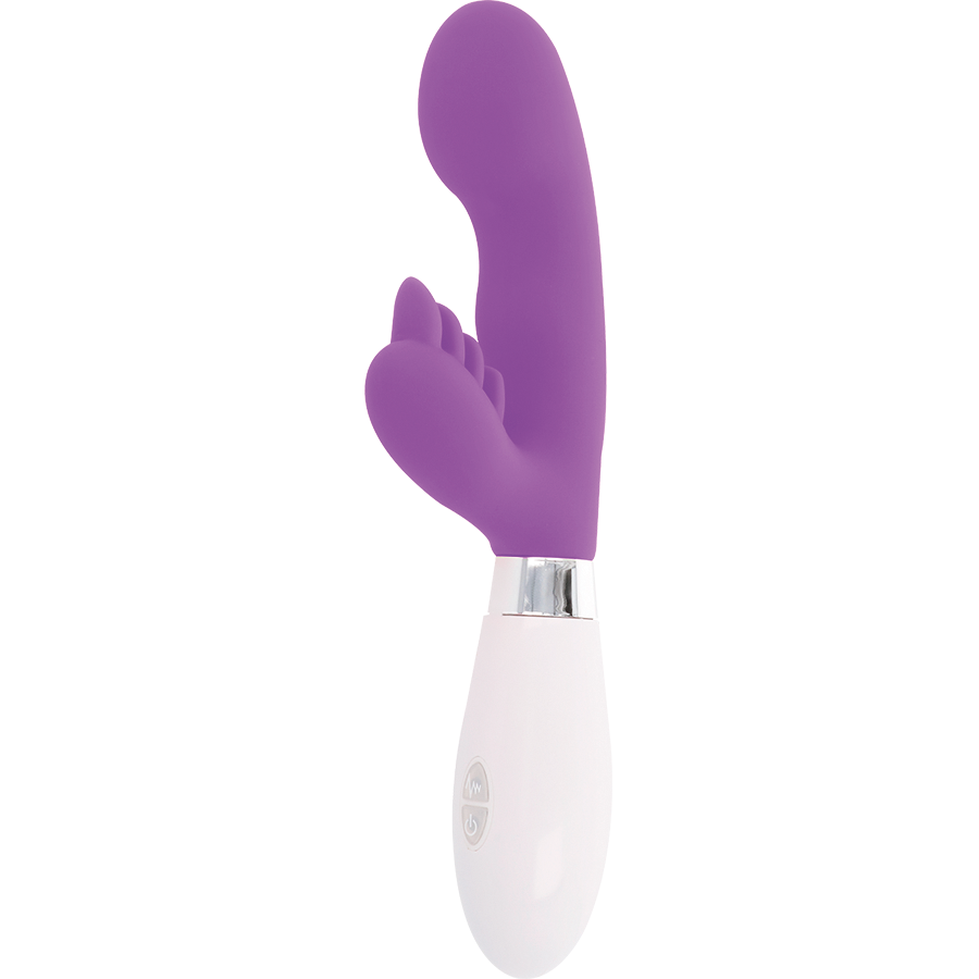 Glossy Elvis Mini Vibratore Rabbit Viola – immagine 4