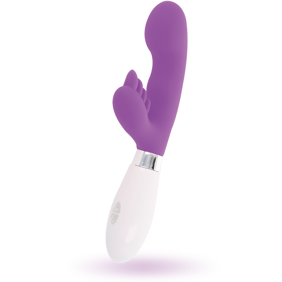 Glossy Elvis Mini Vibratore Rabbit Viola – immagine 2