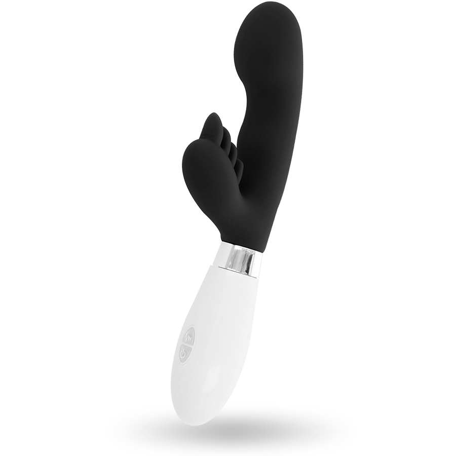 Glossy Elvis Mini Vibratore Rabbit Nero – immagine 4