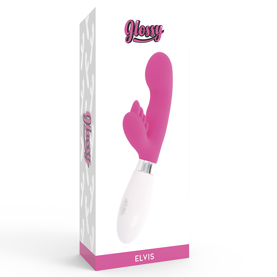 Glossy Elvis Mini Vibratore Rabbit Rosa – immagine 7