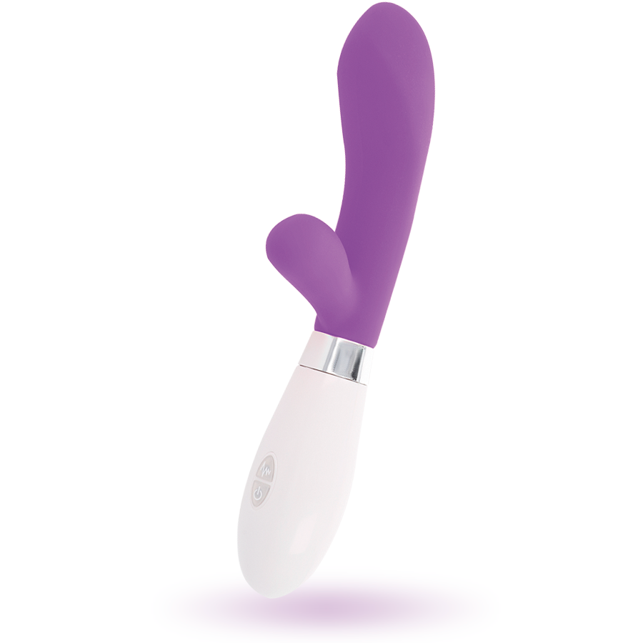 Glossy Jackson Mini Vibratore Rabbit Viola – immagine 4