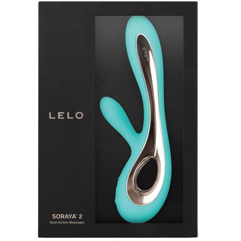 LELO Soraya 2 Vibratore Rabbit di Lusso Aqua – immagine 3