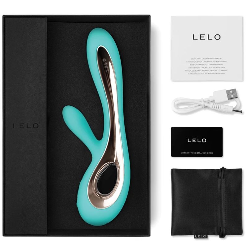 LELO Soraya 2 Vibratore Rabbit di Lusso Aqua – immagine 2