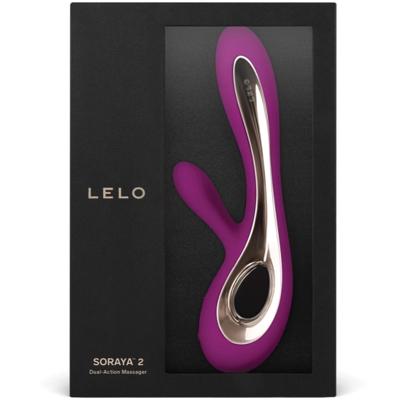 LELO Soraya 2 Vibratore Rabbit di Lusso Deep Rose – immagine 3
