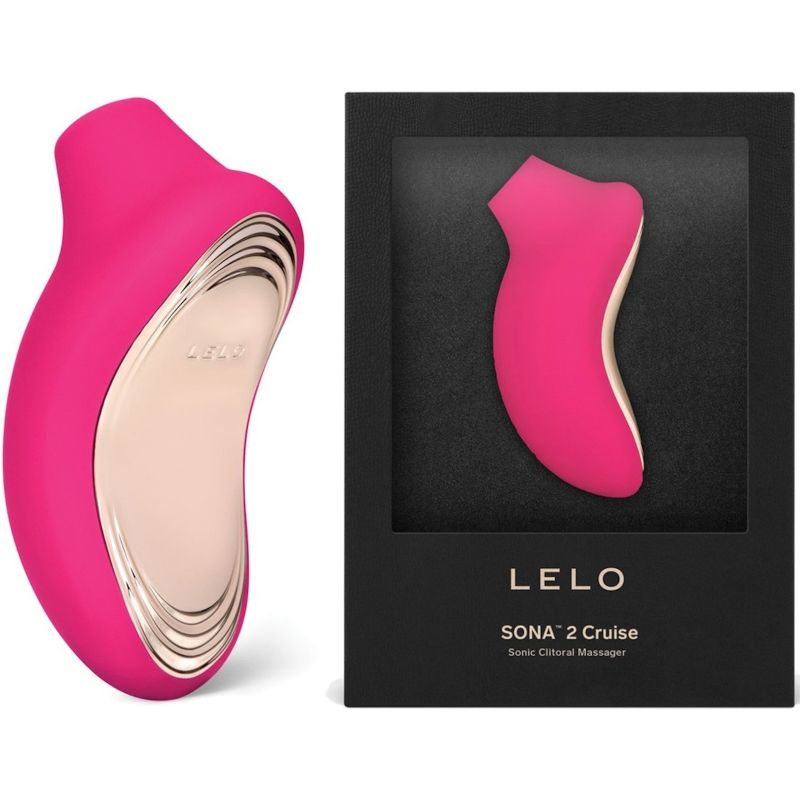 LELO Sona 2 Cruise Massaggiatore Sonico per il Clitoride Cherry – immagine 3