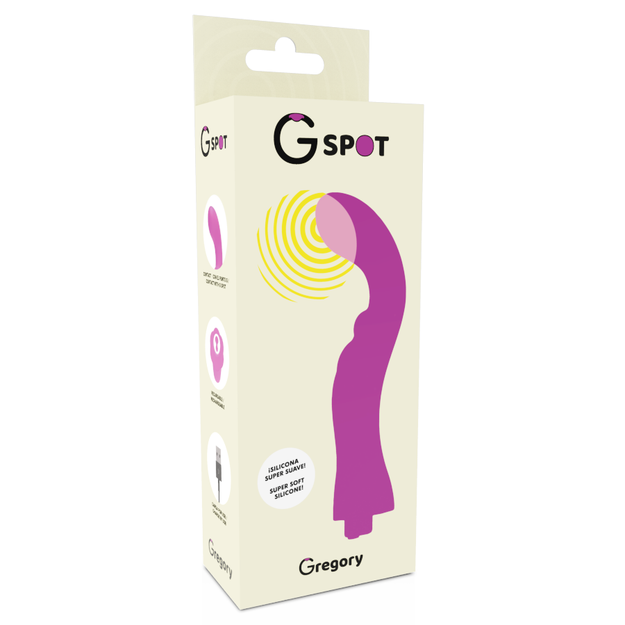 G-Spot Gregory Vibratore Punto G Ricaricabile Viola – immagine 5