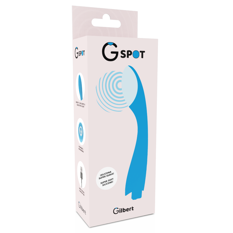 G-Spot Gylbert Vibratore Punto G Ricaricabile Blu – immagine 5