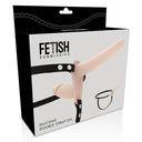 Fetish Submissive Strap-On Doppia Penetrazione in Silicone Carne – immagine 5
