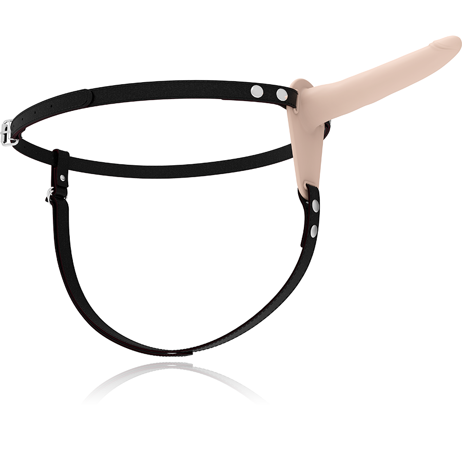 Fetish Submissive Strap-On in Silicone Classico Carne 15 cm – immagine 4