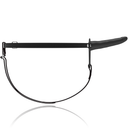 Fetish Submissive Strap-On Vibrante in Silicone Ricaricabile Nero 15 cm – immagine 3