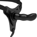 Fetish Submissive Strap-On in Silicone Punto G Nero 16 cm