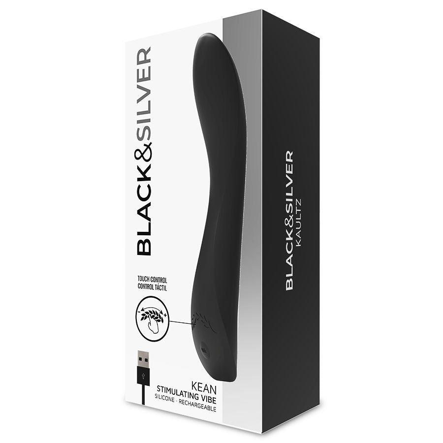 Black&Silver Kean Vibratore Touch Control – immagine 8