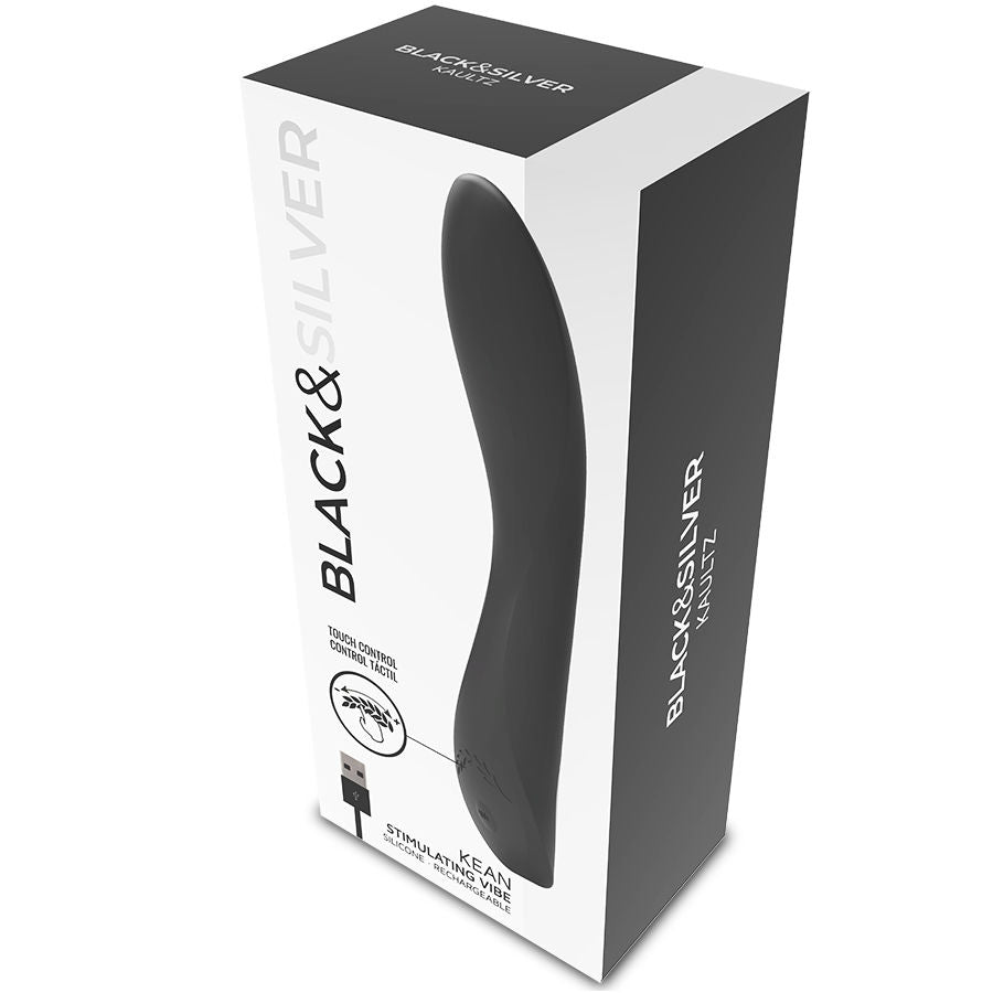 Black&Silver Kean Vibratore Touch Control – immagine 9
