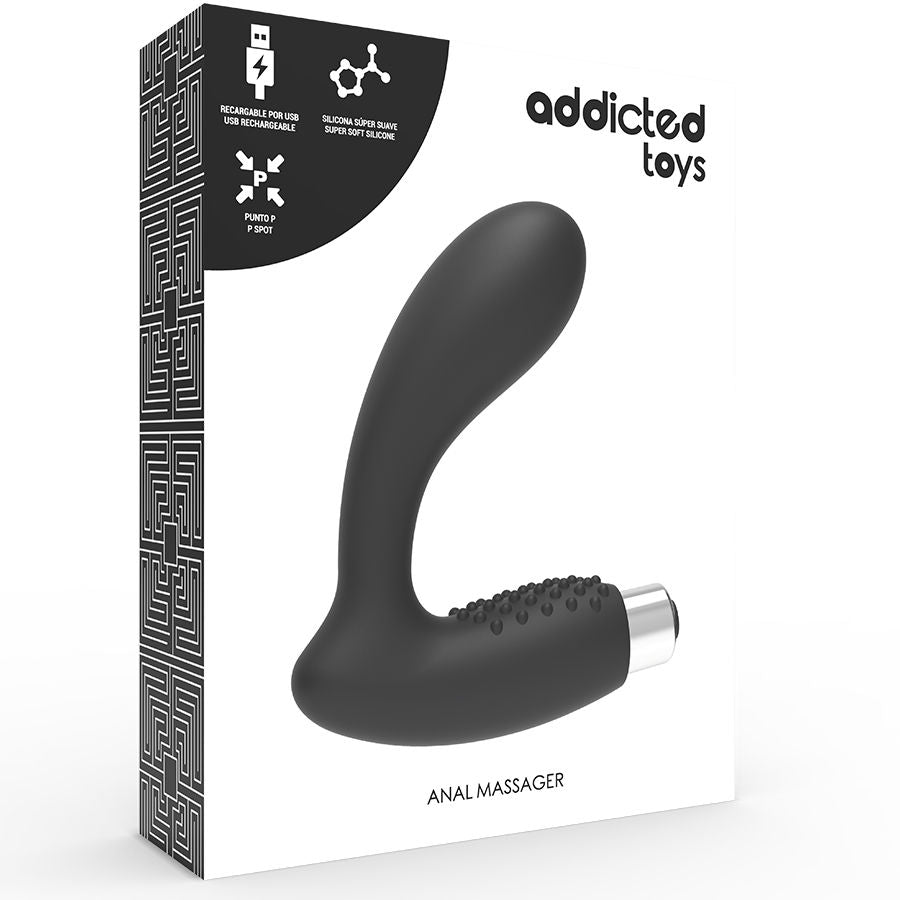 Addicted Toys Vibratore Prostatico Ricaricabile Modello 5 Nero – immagine 6
