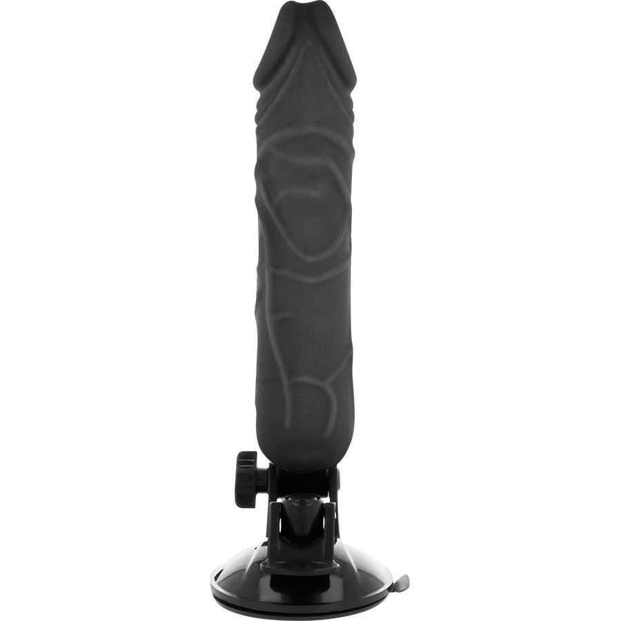 Basecock Vibratore Realistico con Telecomando Nero 20 cm – immagine 3