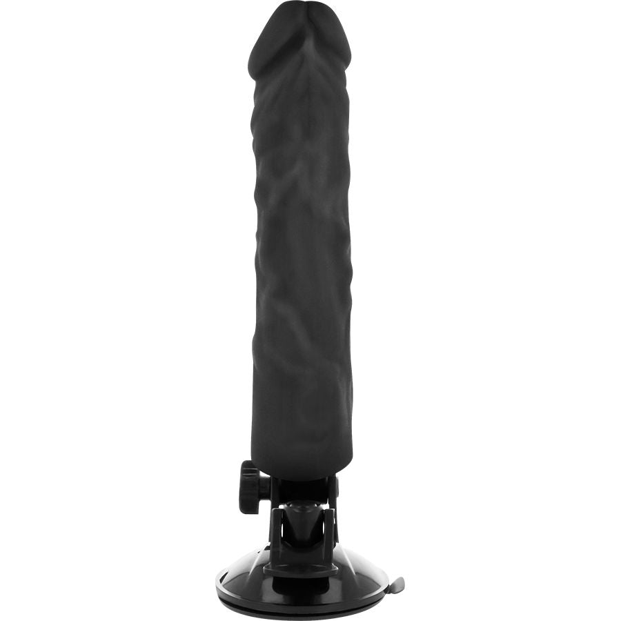 Basecock Vibratore Realistico con Telecomando Nero 21 cm – immagine 3