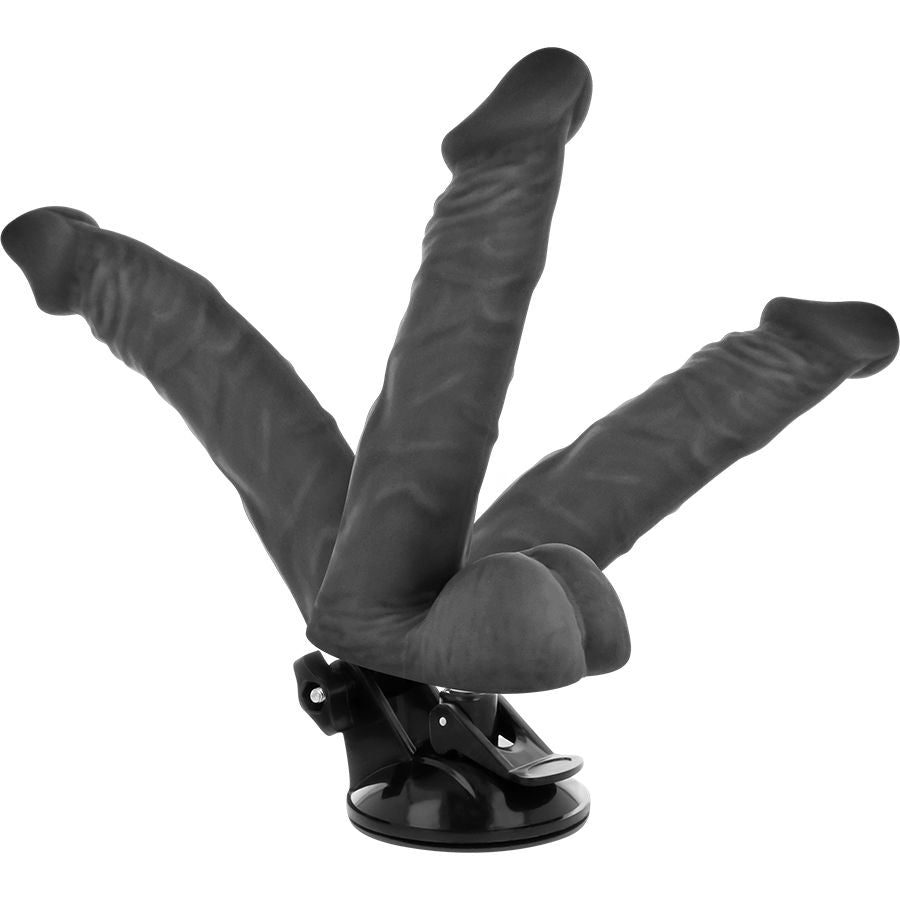 Basecock Vibratore Realistico Snodabile con Telecomando Nero 20 cm – immagine 3