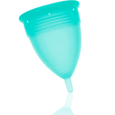 Stercup Coppetta Mestruale Acquamarina Taglia S in Silicone FDA – immagine 3