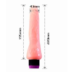 Baile Vibratore Realistico Super Real 19 cm – immagine 3