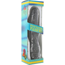 Confezione del vibratore realistico nero Seven Creations