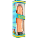 Confezione del vibratore realistico Seven Creations color carne