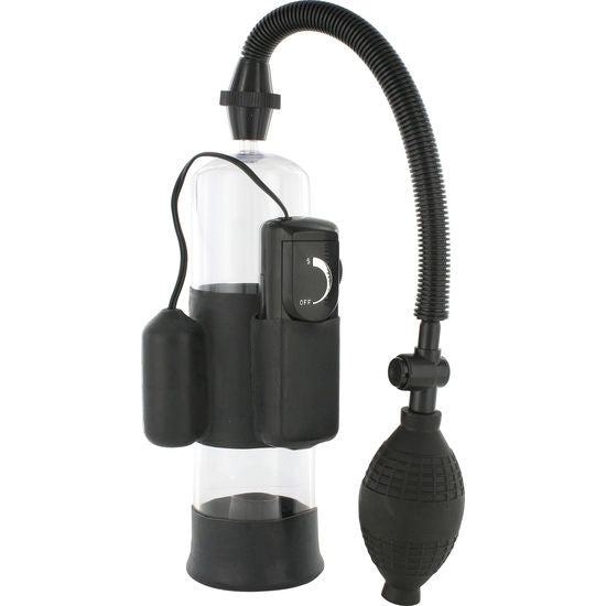Seven Creations Pompa per Pene con Vibratore 20 cm