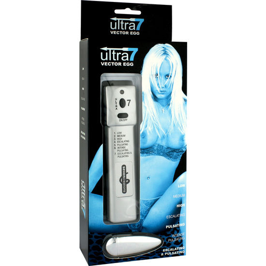 Seven Creations Ultra 7 Vector Ovetto Vibrante con Telecomando – immagine 2