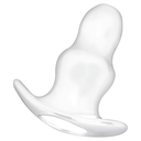 Addicted Toys Dilatatore Anale Cavo Trasparente 7 cm vista frontale