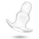 Addicted Toys Dilatatore Anale Cavo Trasparente 13,5 cm vista laterale