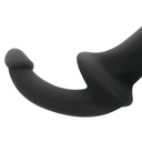 Addicted Toys Strap-On Senza Imbracatura con Punto G 18 cm Nero – immagine 3