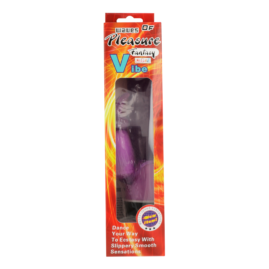 Baile Waves of Pleasure Vibratore Fantasy con Coniglio Lilla 23 cm – immagine 2